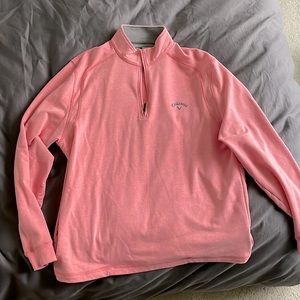 Callaway quarter zip pullover